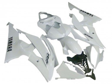 2008-2016 Glossy White Yamaha YZF 600 R6 Motorcycle Fairings