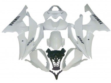 2008-2016 Glossy White Yamaha YZF 600 R6 Motorcycle Fairings