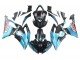 2008-2016 Light Blue Matte Black Petronas ENEOS Yamaha YZF 600 R6 Motorcycle Fairings