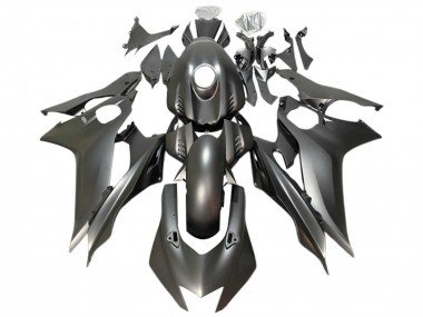 2017-2023 Matte Black Yamaha YZF 600 R6 Motorcycle Fairings
