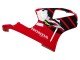 2000-2006 Silver Red Black Stripe Racing Honda VTR1000 Motorcycle Fairings