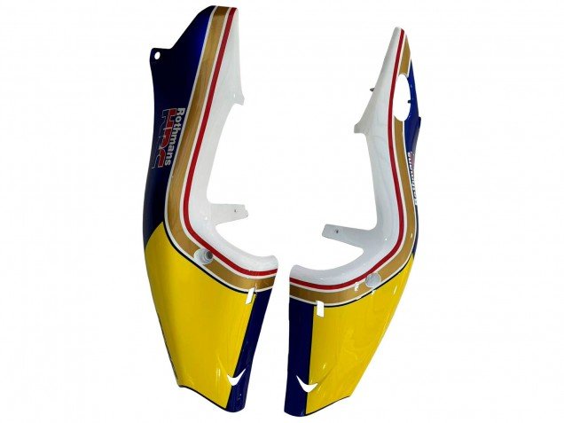 1994-1996 White Blue Yellow Gold Rothmans Honda NSR250 Motorcycle Fairings