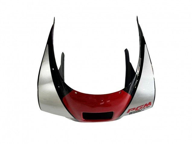 1988-1989 Silver Red Glossy Black Honda NSR250R Motorcycle Fairings