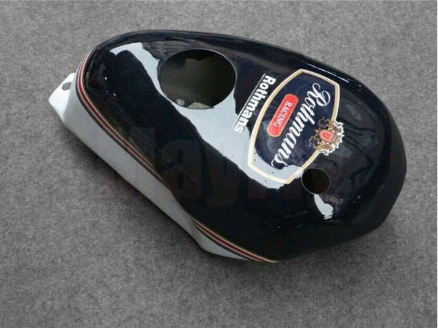 1988-1989 White Yellow Gold Glossy Black Honda NSR250R Motorcycle Fairings
