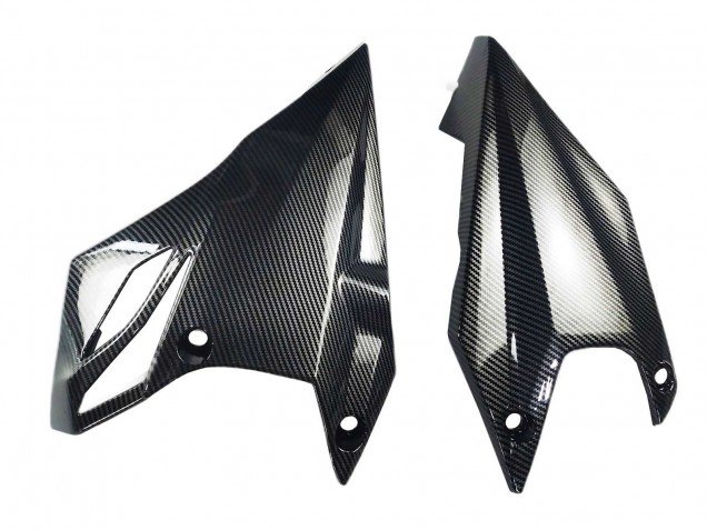 2010-2013 Black Carbon Fiber Kawasaki Z1000 Motorcycle Fairings