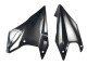 2010-2013 Black Carbon Fiber Kawasaki Z1000 Motorcycle Fairings