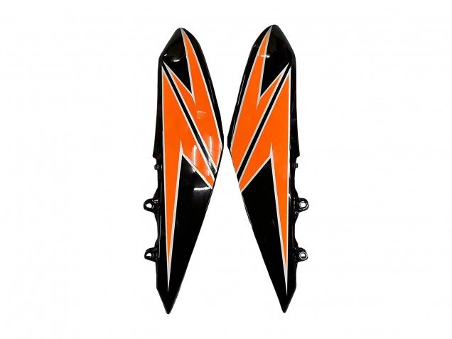 2010-2013 Orange Glossy Black Kawasaki Z1000 Motorcycle Fairings