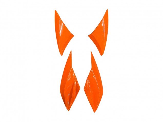 2010-2013 Orange Glossy Black Kawasaki Z1000 Motorcycle Fairings