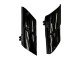 2010-2013 Orange Glossy Black Kawasaki Z1000 Motorcycle Fairings