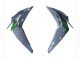 2014-2019 Black Green Grey Kawasaki Z1000 Motorcycle Fairings