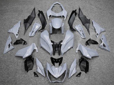 2013-2018 Nardo Grey Black Kawasaki Z800 Motorcycle Fairings