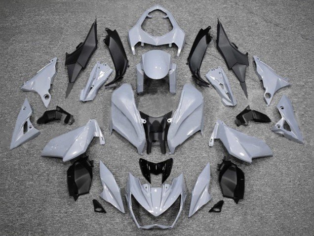 2013-2018 Nardo Grey Black Kawasaki Z800 Motorcycle Fairings