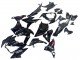 2013-2018 Glossy Black Red Kawasaki Z800 Motorcycle Fairings