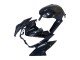 2013-2018 Glossy Black Red Kawasaki Z800 Motorcycle Fairings