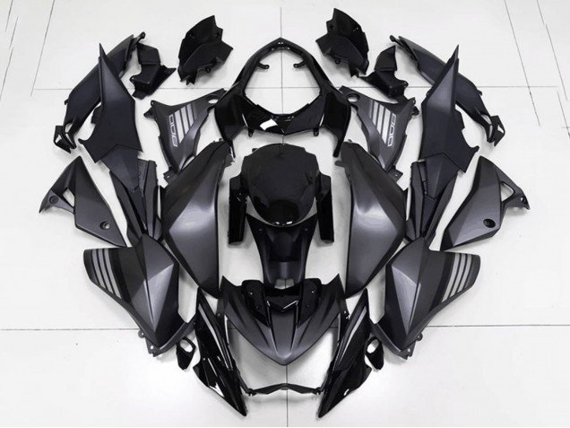 2013-2018 Matte Black Kawasaki Z800 Motorcycle Fairings