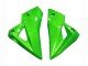 2013-2018 Green Glossy Black Kawasaki Z800 Motorcycle Fairings