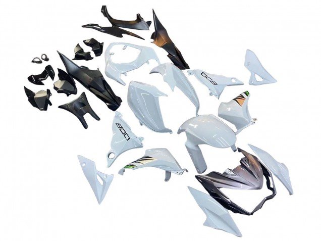 2013-2018 White Green Silver Black Kawasaki Z800 Motorcycle Fairings