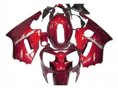 2000-2001 Candy Red Kawasaki ZX12R Motorcycle Fairings