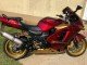 2000-2001 Red Gold Kawasaki ZX12R Motorcycle Fairings