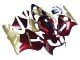 2000-2001 Red Gold Kawasaki ZX12R Motorcycle Fairings