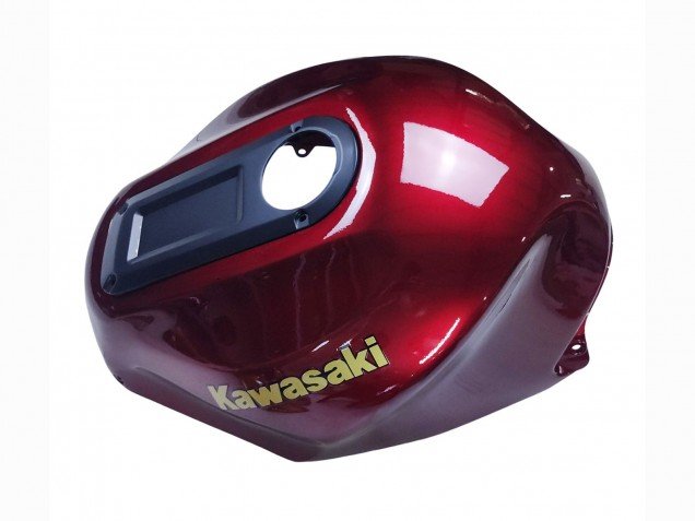 2000-2001 Red Gold Kawasaki ZX12R Motorcycle Fairings