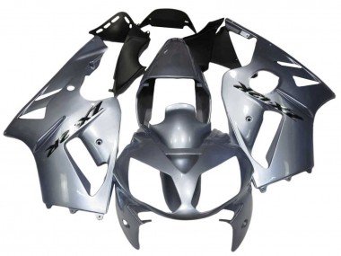 2002-2006 Silver Kawasaki ZX12R Motorcycle Fairings