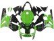 2002-2006 Green Glossy Black Elf Touch4 Monster Kawasaki ZX12R Motorcycle Fairing