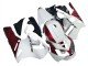 2002-2006 White Red Black Kawasaki ZX12R Motorcycle Fairings