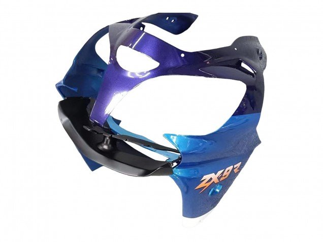 2000-2001 Blue Black Kawasaki ZX9R Motorcycle Fairings