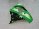 2000-2001 Green Silver Black Kawasaki ZX9R Motorcycle Fairings