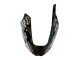 2002-2003 Silver Glossy Black Monster Elf Kawasaki ZX9R Motorcycle Fairings