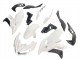 2015-2021 White Matte Black Kawasaki Versys 650 Motorcycle Fairings