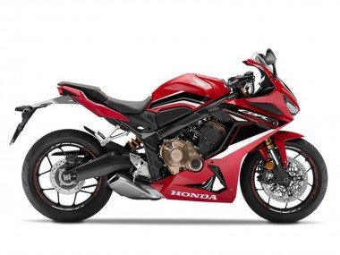 2019-2020 Red White Matte Black Honda CBR650R Motorcycle Fairings