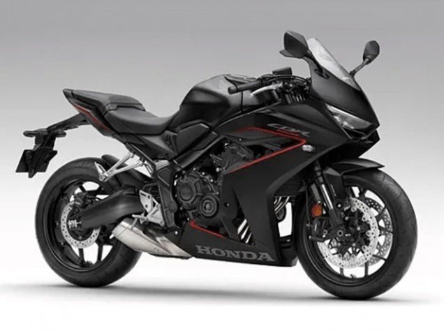 2024-2026 Matte Black Honda CBR650R Motorcycle Fairings