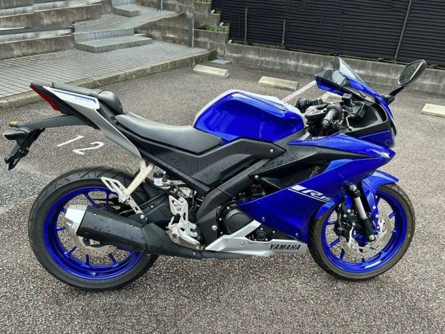 2018-2024 Blue Silver Yamaha YZF R15 Motorcycle Fairings