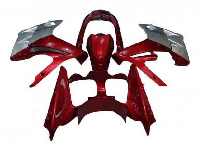 2001-2006 Red Grey Yamaha FJR1300 Motorcycle Fairings