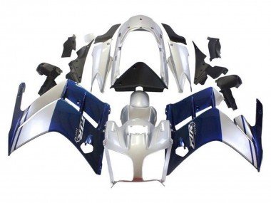 2013-2015 Dark Blue Silver Yamaha FJR1300 Motorcycle Fairings