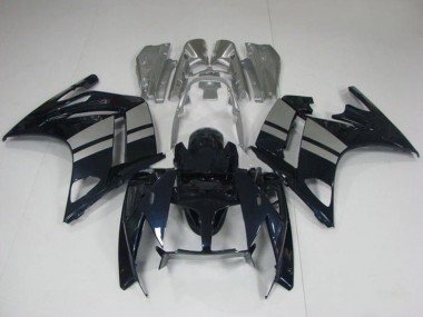 2013-2015 Glossy Black Silver Yamaha FJR1300 Motorcycle Fairings