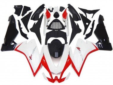 2009-2015 White Red Black Aprilia RSV4 1000 Motorcycle Fairings