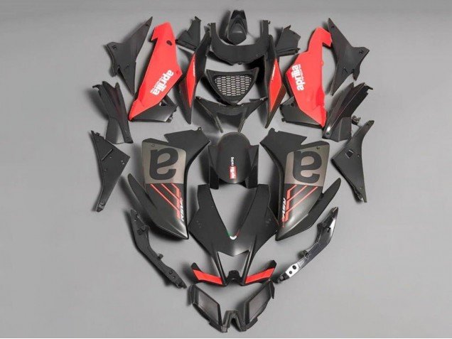 2009-2015 Matte Black Red Grey Aprilia RSV4 1000 Motorcycle Fairings