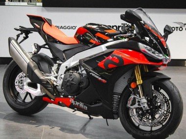 2021-2024 Red Black Aprilia RSV4 1100 Motorcycle Fairings