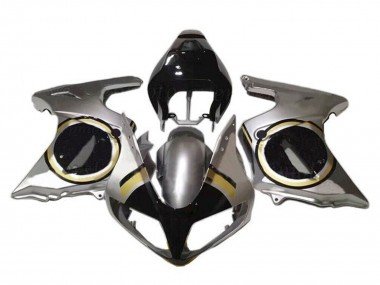 2003-2013 Silver Black Gold Suzuki SV650 Motorcycle Fairings