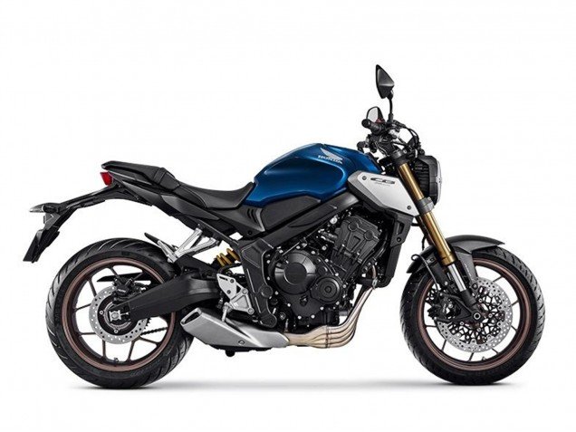2019-2022 Blue Honda CB650R Motorcycle Fairings