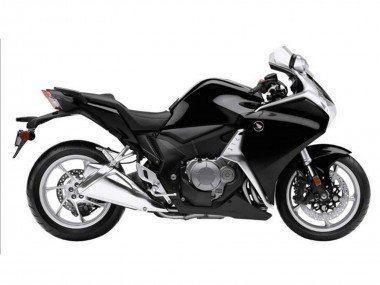 2010-2014 Black Carbon Fiber Honda VFR 1200 Motorcycle Fairings