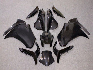 2010-2014 Black Carbon Fiber Honda VFR 1200 Motorcycle Fairings