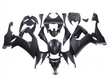 2008-2010 Matte Black Kawasaki ZX10R Motorcycle Fairings