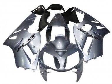 2000-2001 Silver Kawasaki ZX12R Motorcycle Fairings