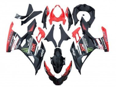 2018-2024 Red Black Green Monster Kawasaki Ninja 400 Motorcycle Fairings