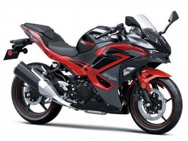 2024-2025 Black Red Grey Kawasaki Ninja 500 EX500R Motorcycle Fairings
