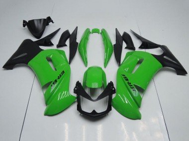 2006-2008 Green Black Kawasaki Ninja 650 EX650 Motorcycle Fairings